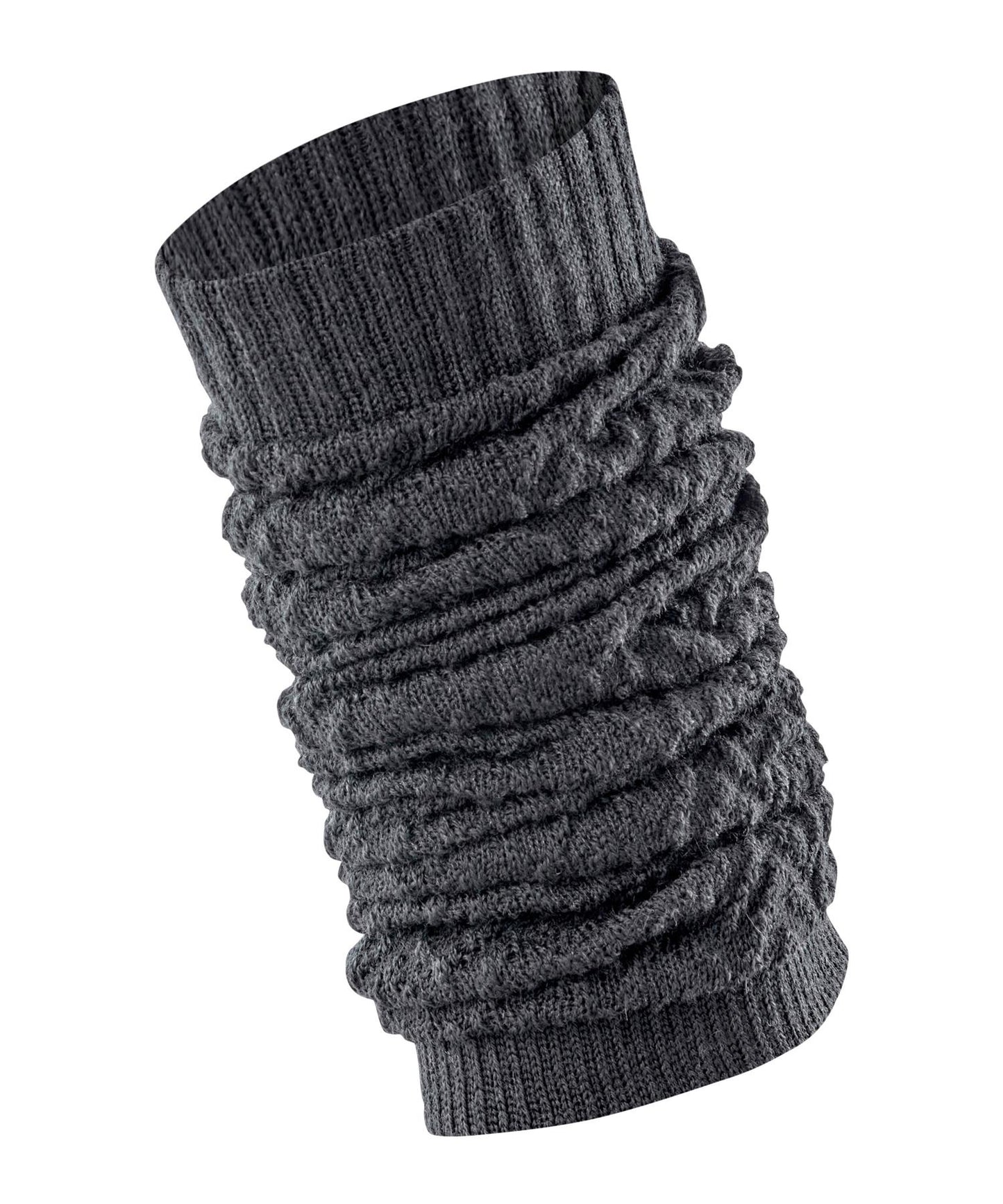 Leggvarmere med ull Black