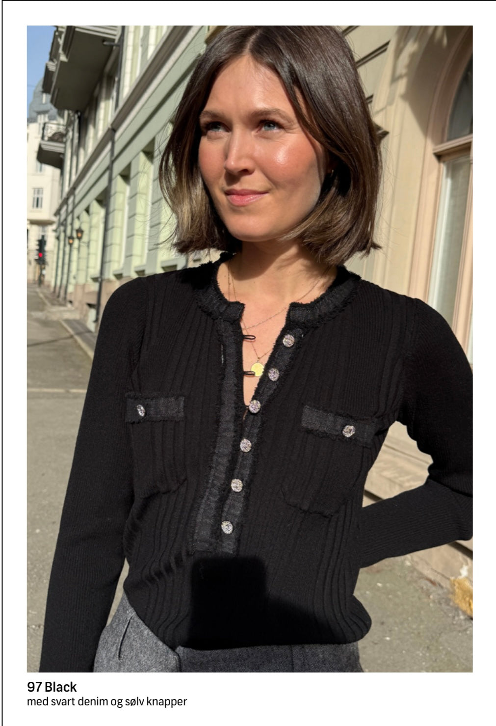 LA Pullover Tilbud Black