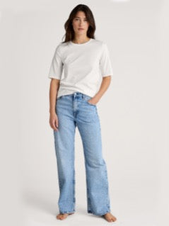 T shirt kort erm Star White