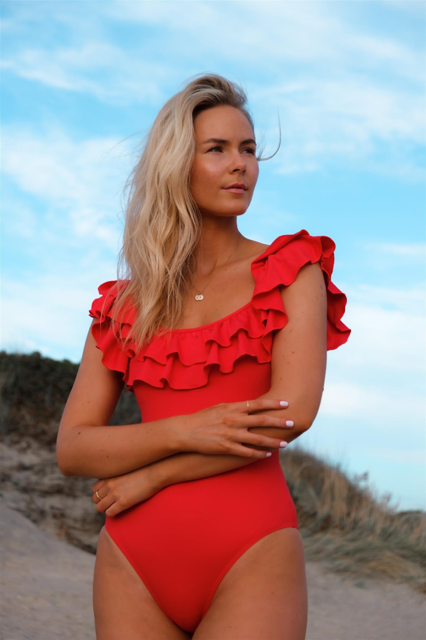 CARMEN badedrakt Rød