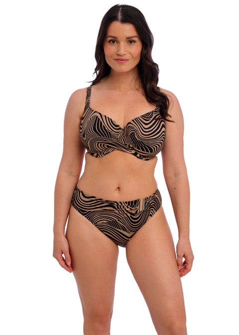Pemba island mocha bikinitopp Tilbud Black