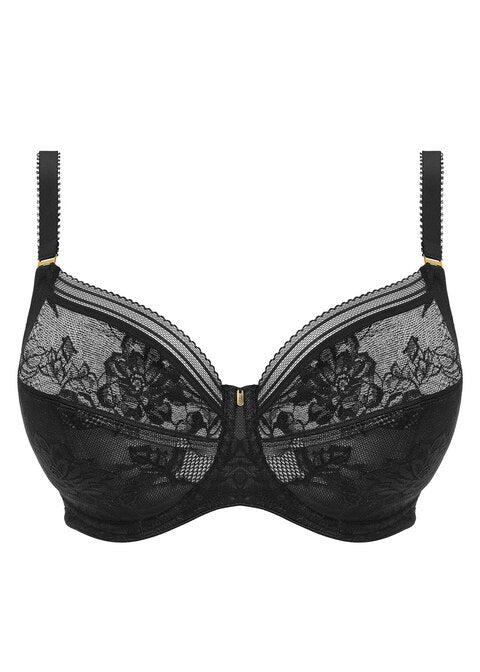 Fusion lace uvattert BH Black