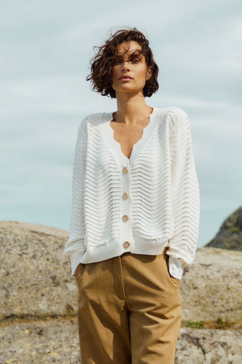 The Wave Inez Cardigan Black