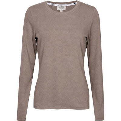 Piper L/S T-shirt Tilbud Coffee
