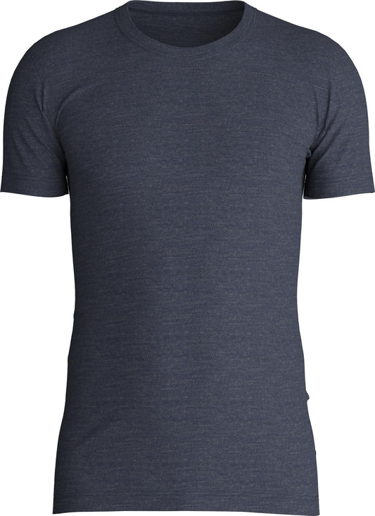 T-shirt Herre ull silke Dark Sapphire