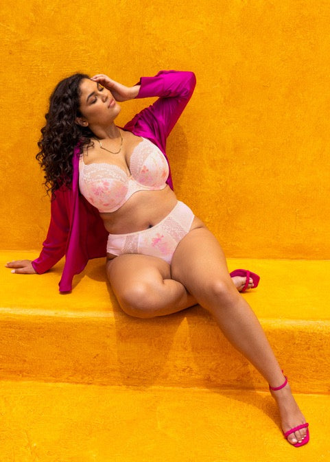 Lucie BH med spile Lys Rosa