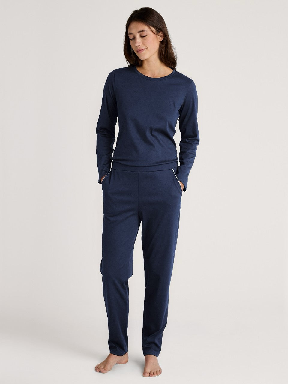 Kosebukse Joggebukse Peacoat Blue