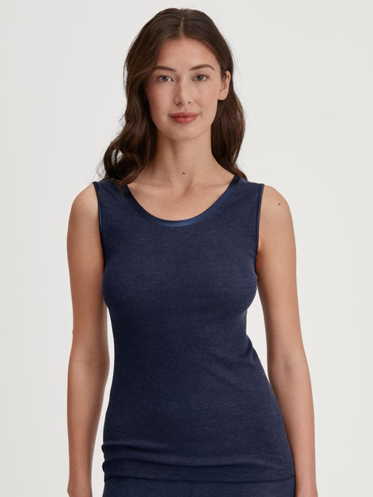 WOMEN Tank top Evening Blue