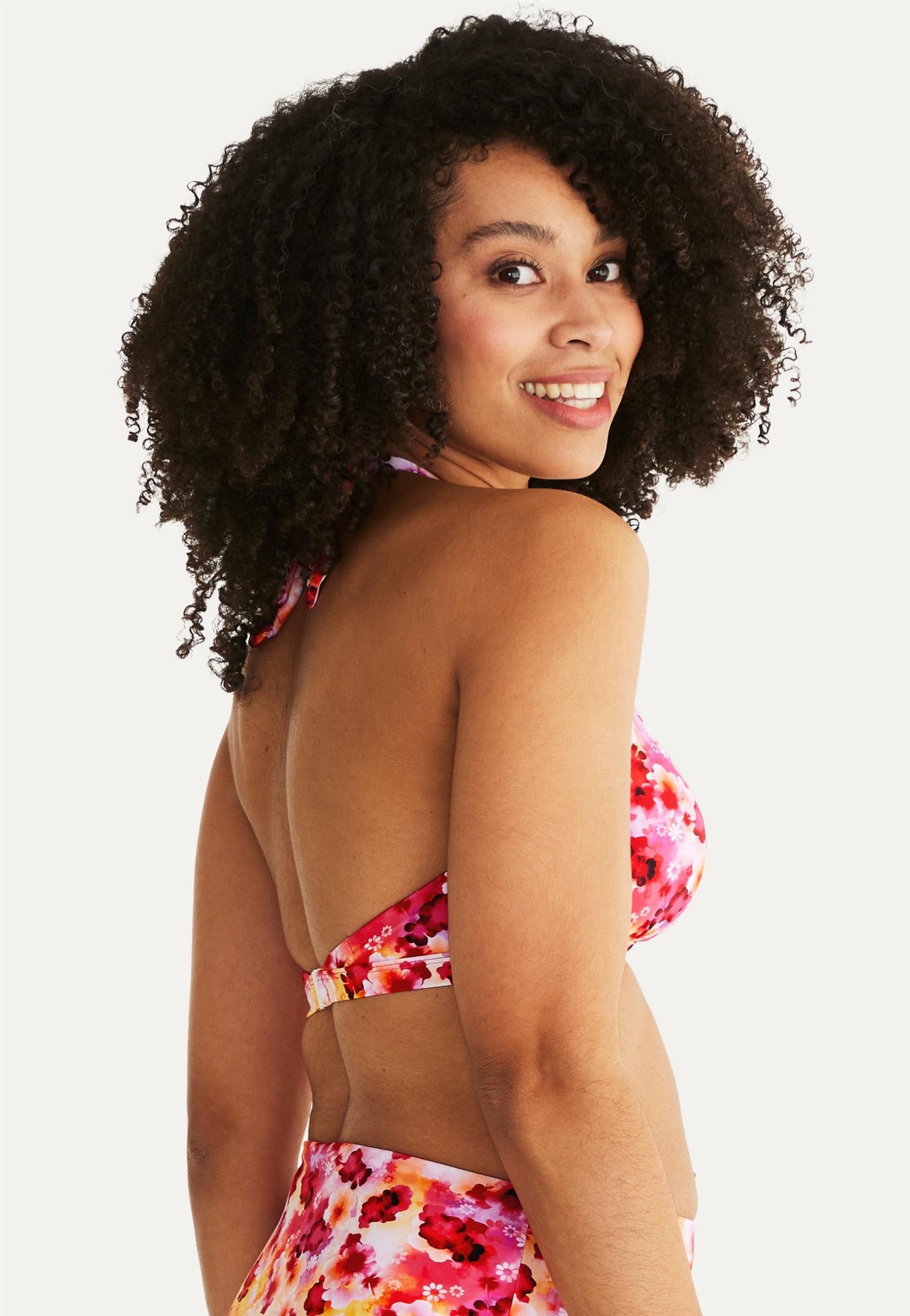 Bikinitopp Bahamas halterneck protese Tilbud Pink