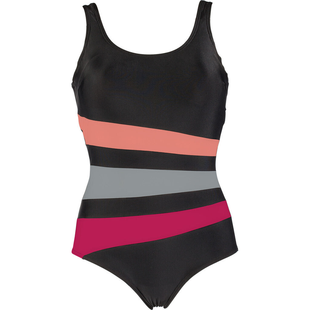 Swimsuit Bianca Classic Klorresistent Black