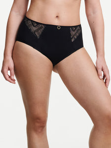 Graphic Support High waisted truse Tilbud Black