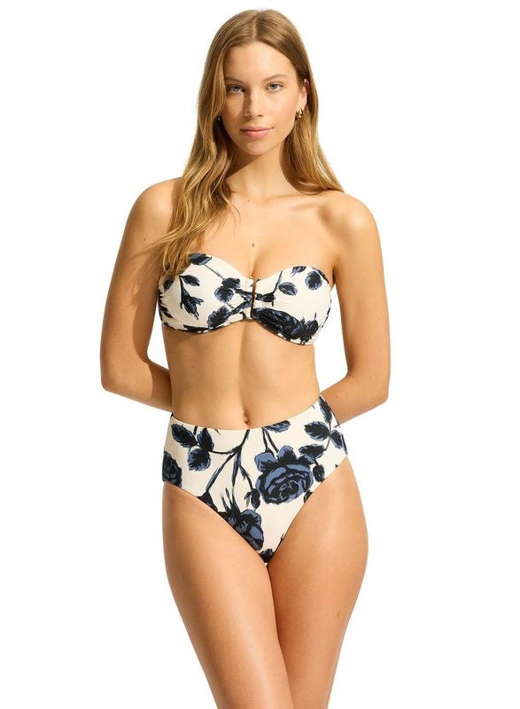 Bikinitopp med spile Tubetopp Black