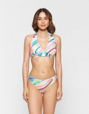 HELENA halterneck vattert. Protese Tilbud Print