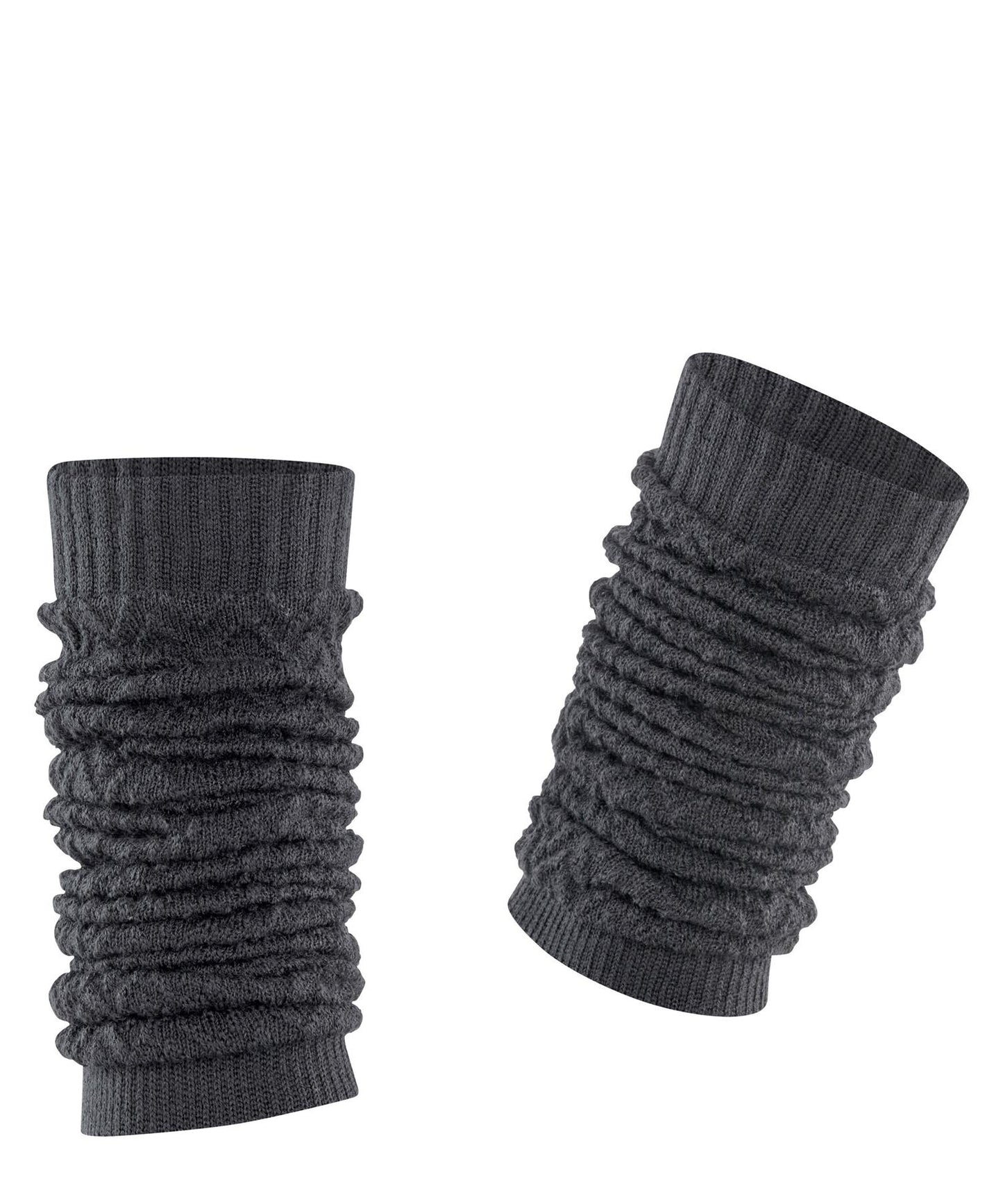 Leggvarmere med ull Black