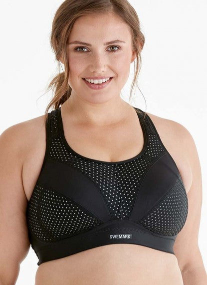 Incredible sports BH ekstra stødig Black