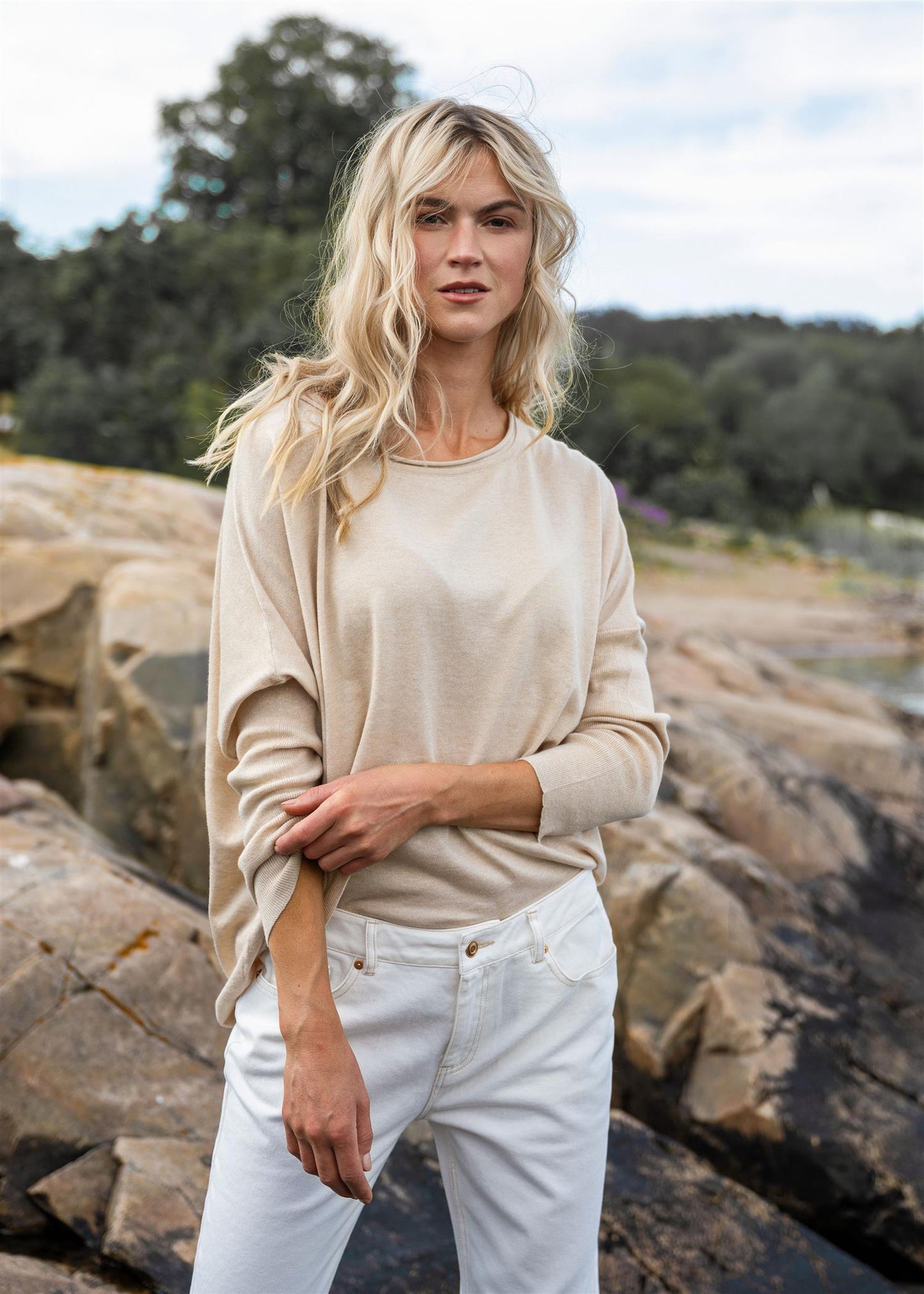 Alba sweater Sand