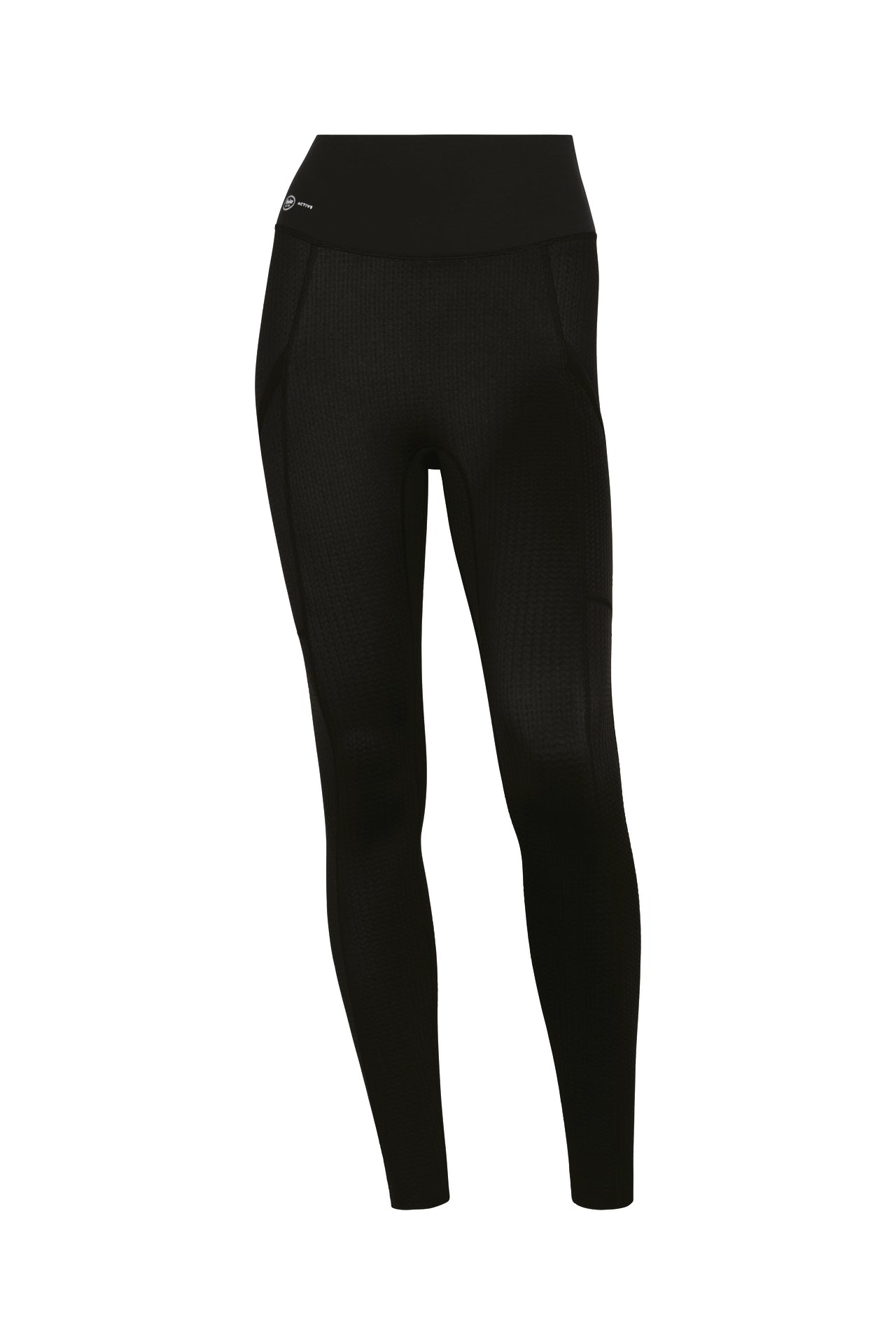 Trenings tights massage kompresjon Black