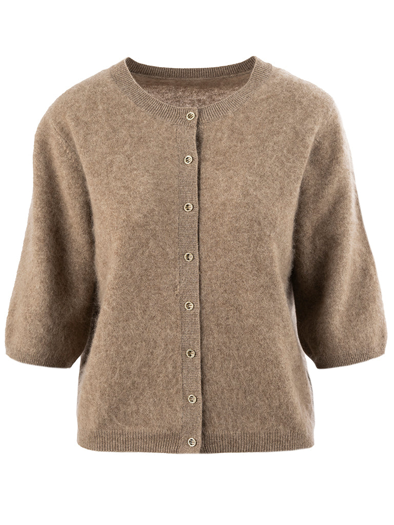 Reese cardigan Lysebrun