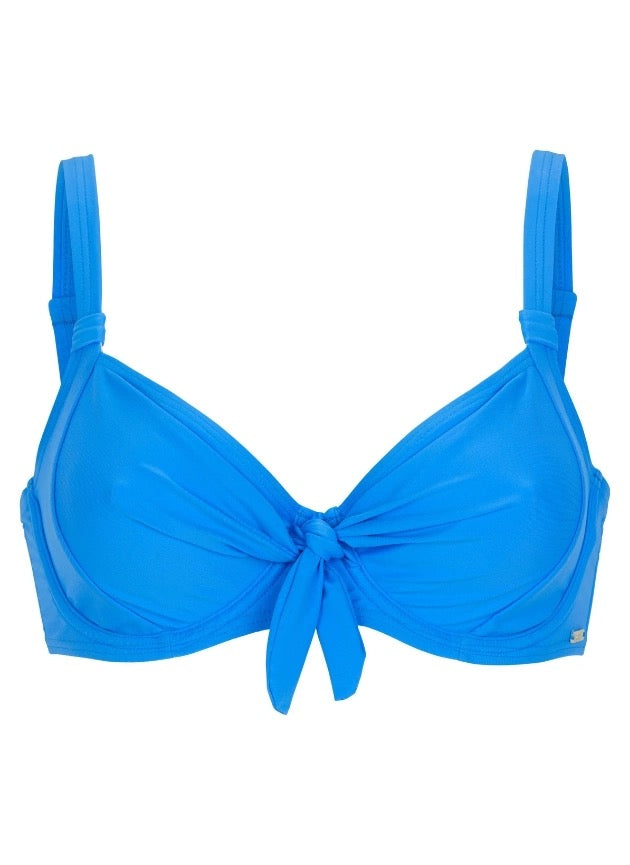 CAPRI bikinitopp med spile Blå