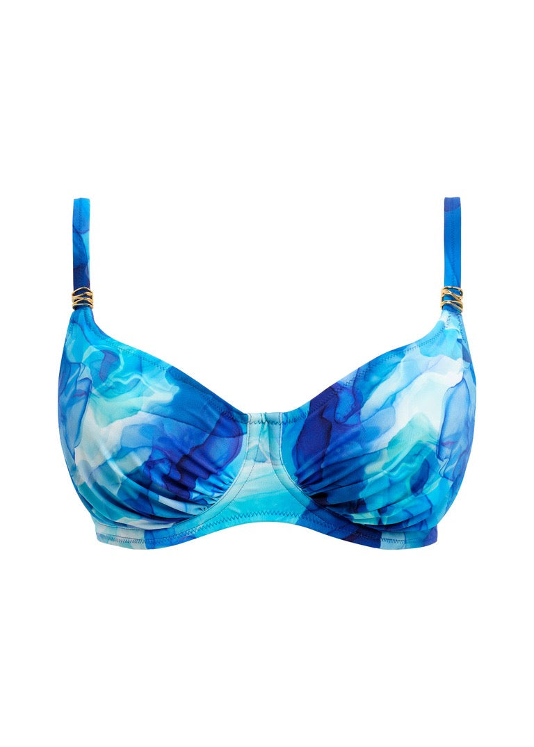 Saunton sands Bikinitopp Blue