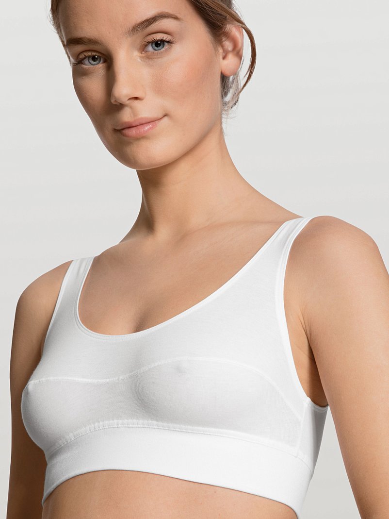Myk BH  Bustier White