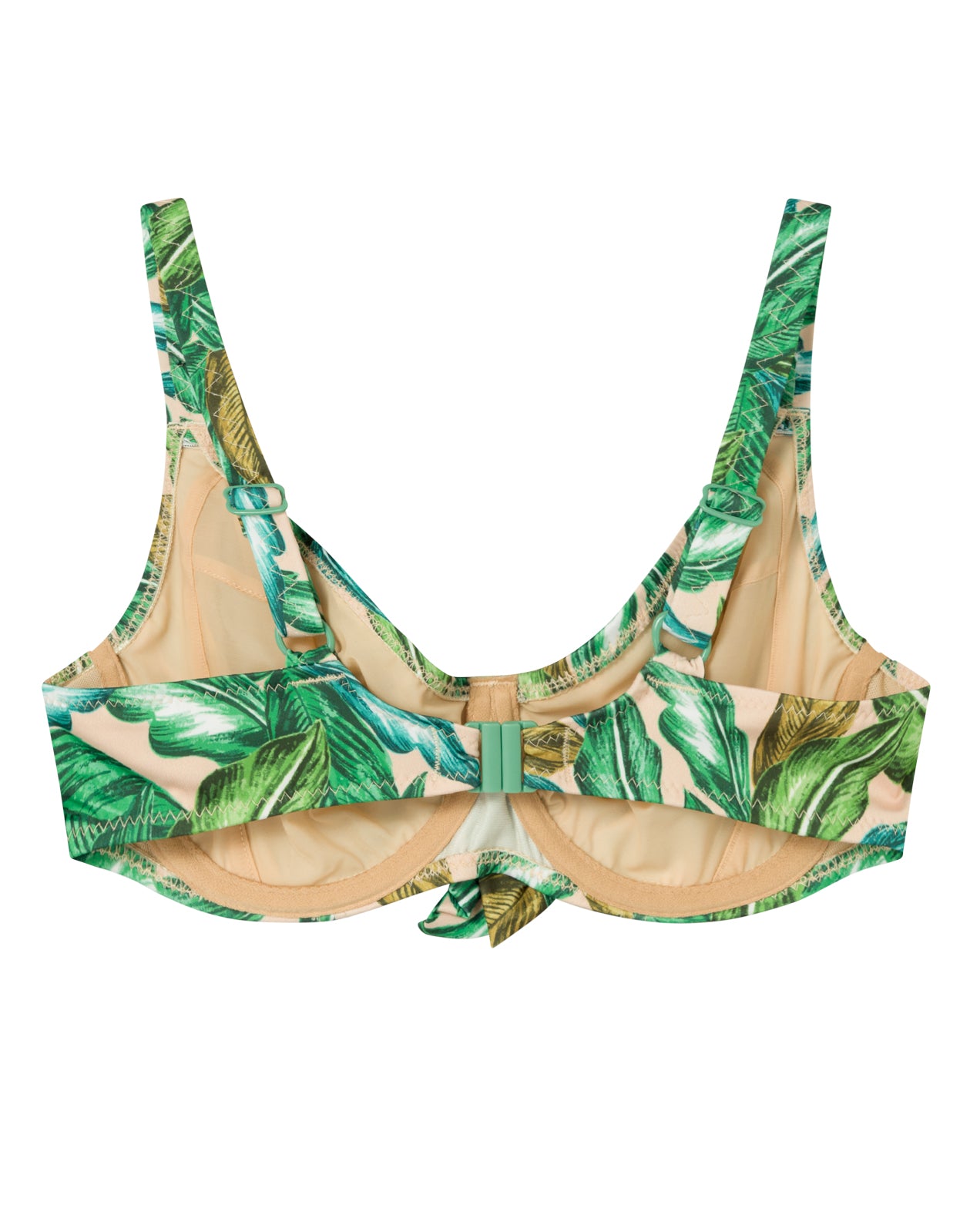 DOLLY Bikinitopp med spile Tilbud Green