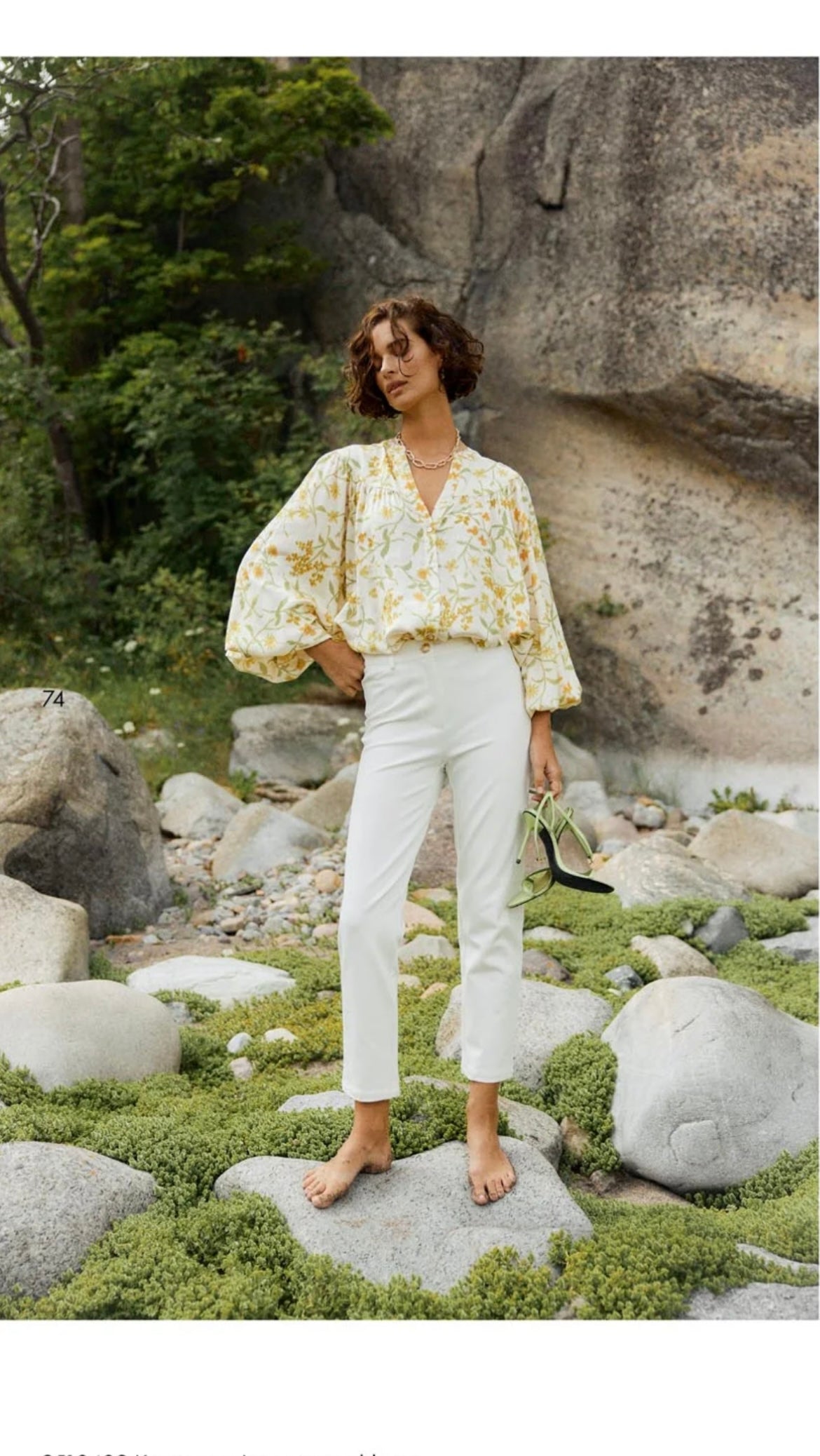 Rachel Capri Pant Tilbud Off-White