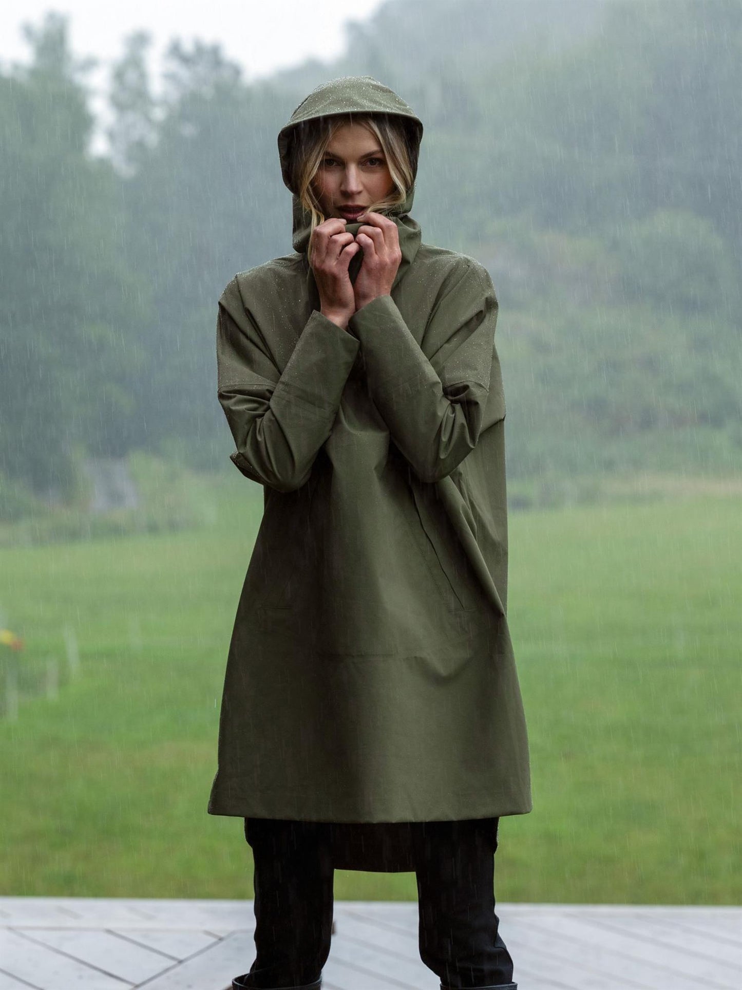 Rain Poncho Army