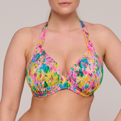 Bikini top lett vattert med spile Ubud Multicolour