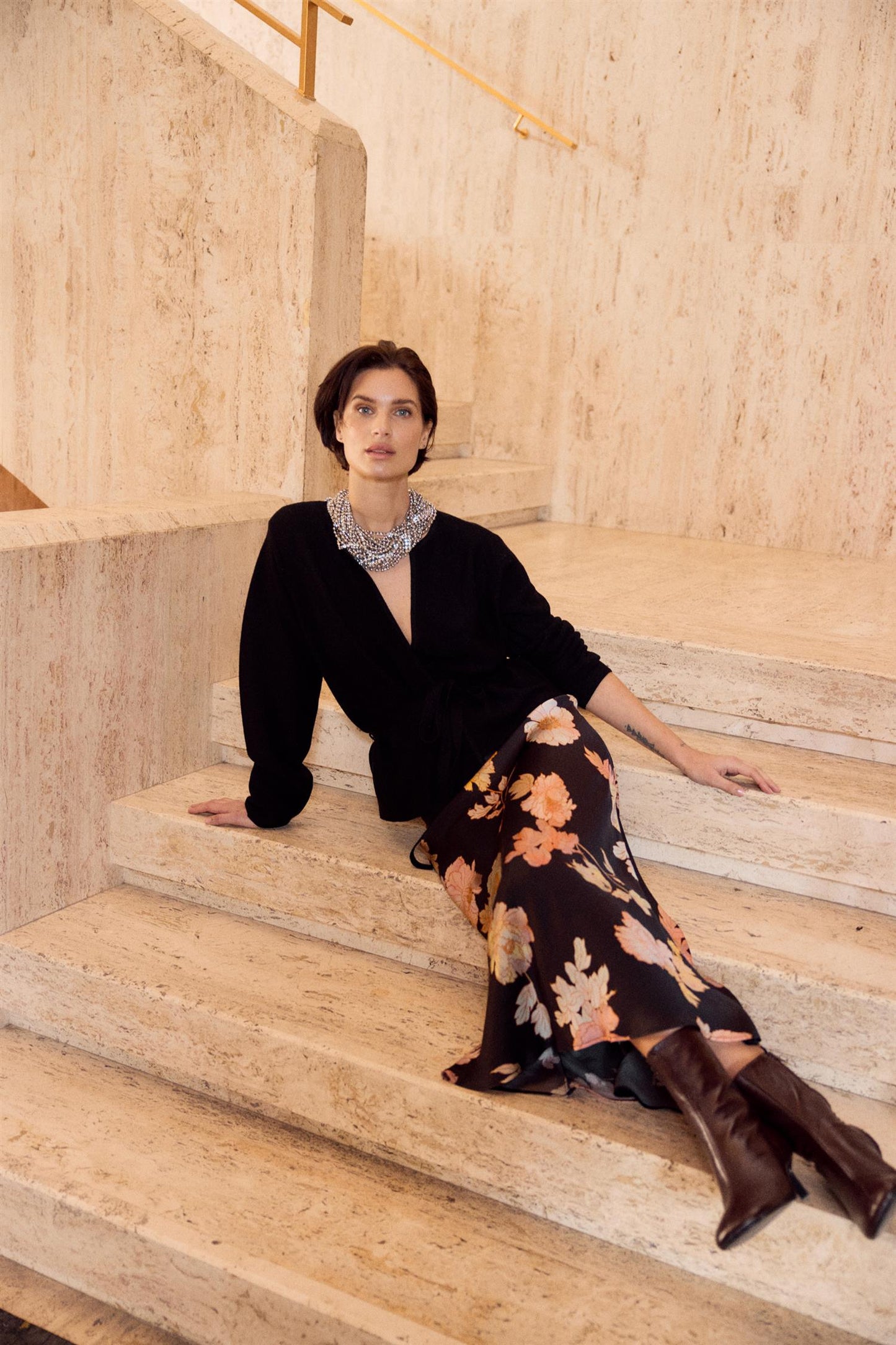 Time Fiona skirt Tilbud Black