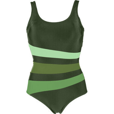 Badedrakt Bianca Classic klorreistent+ Oliven
