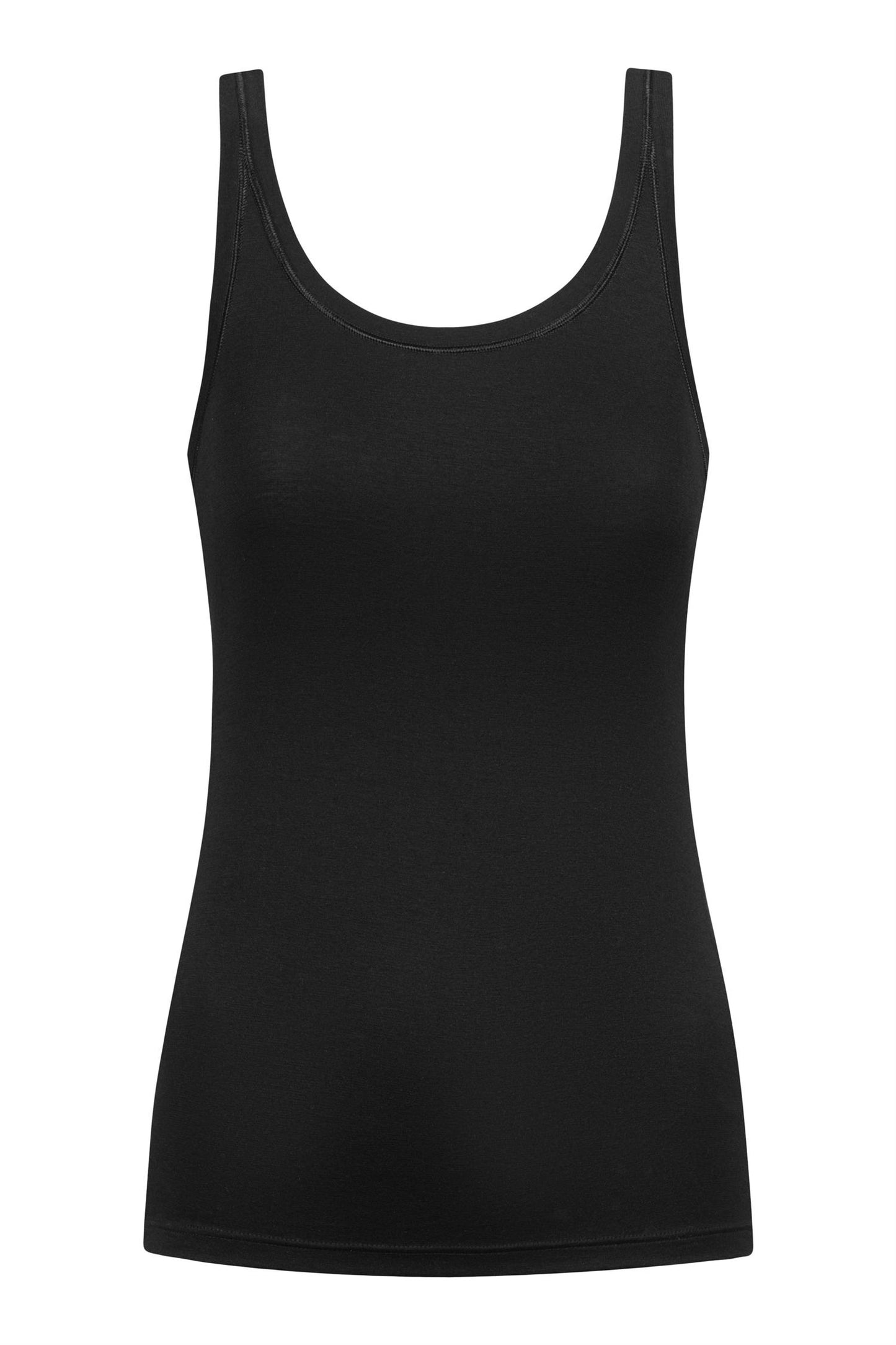 Singlet i myk modal Black
