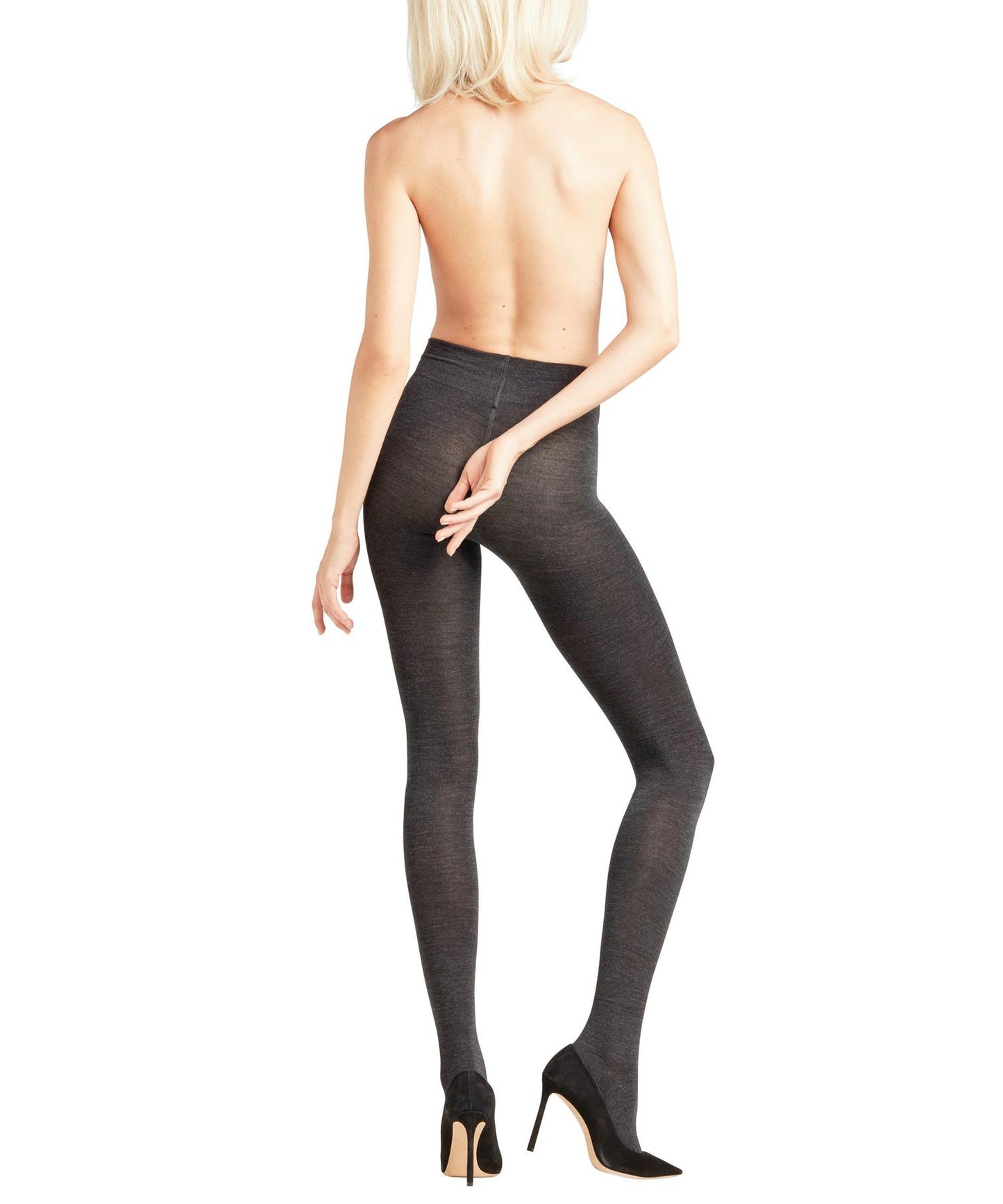 Softmerino strømpebukser Antracite