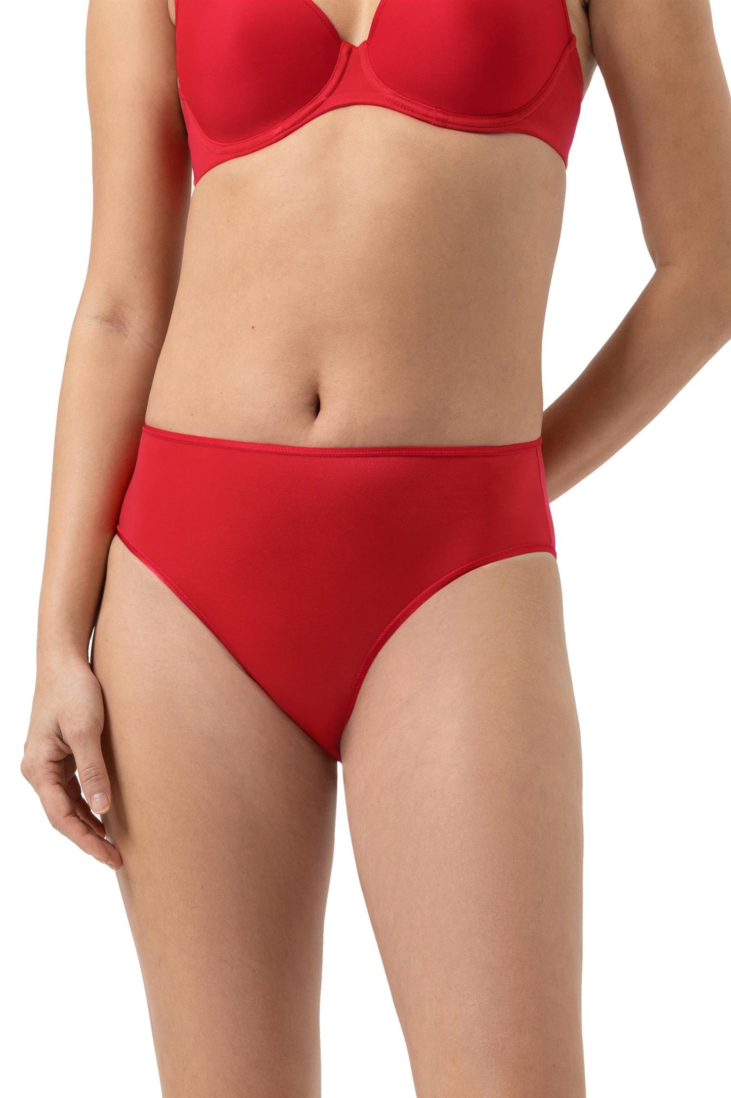 American-Pants Høy truse Rød