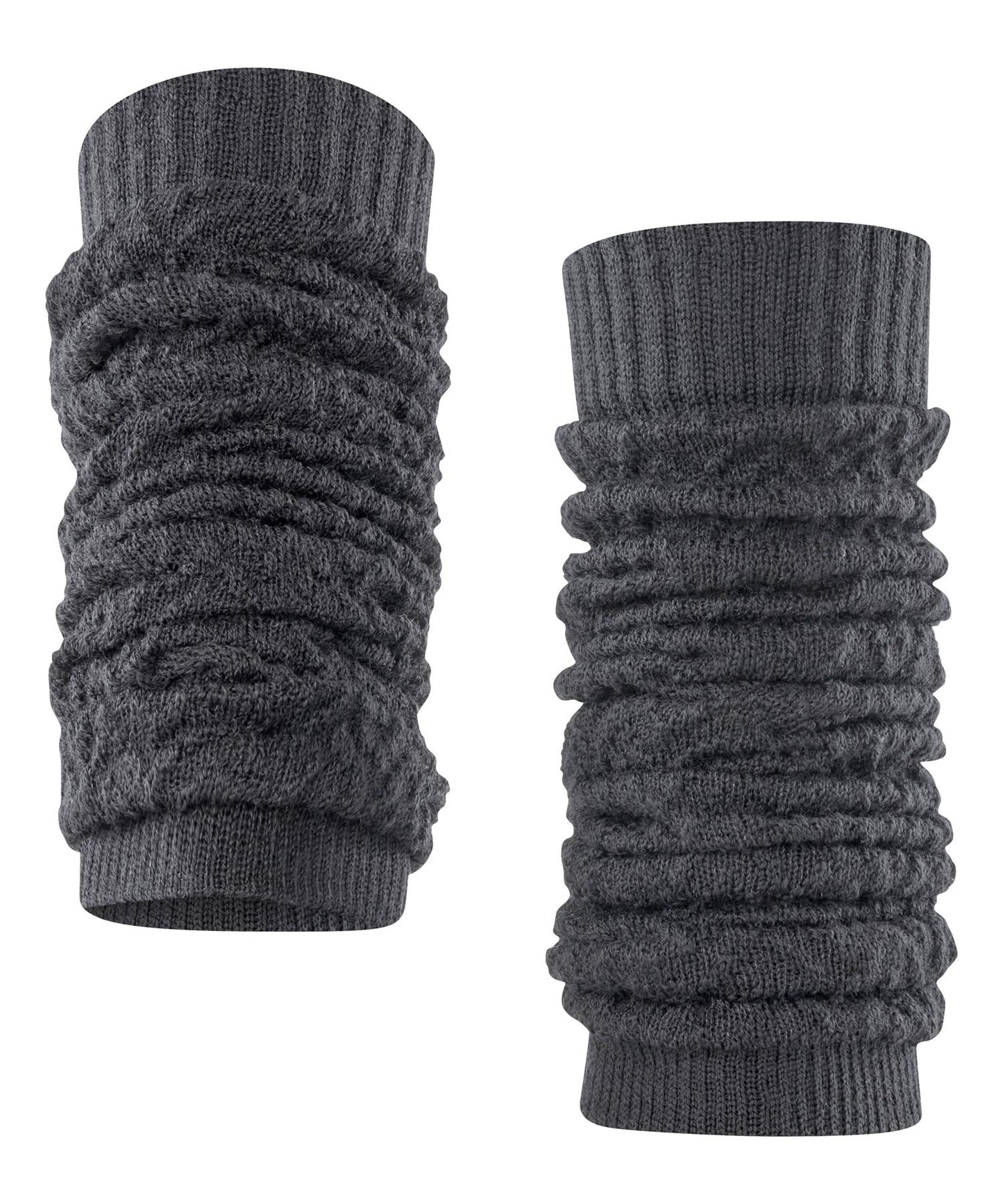 Leggvarmere med ull Black