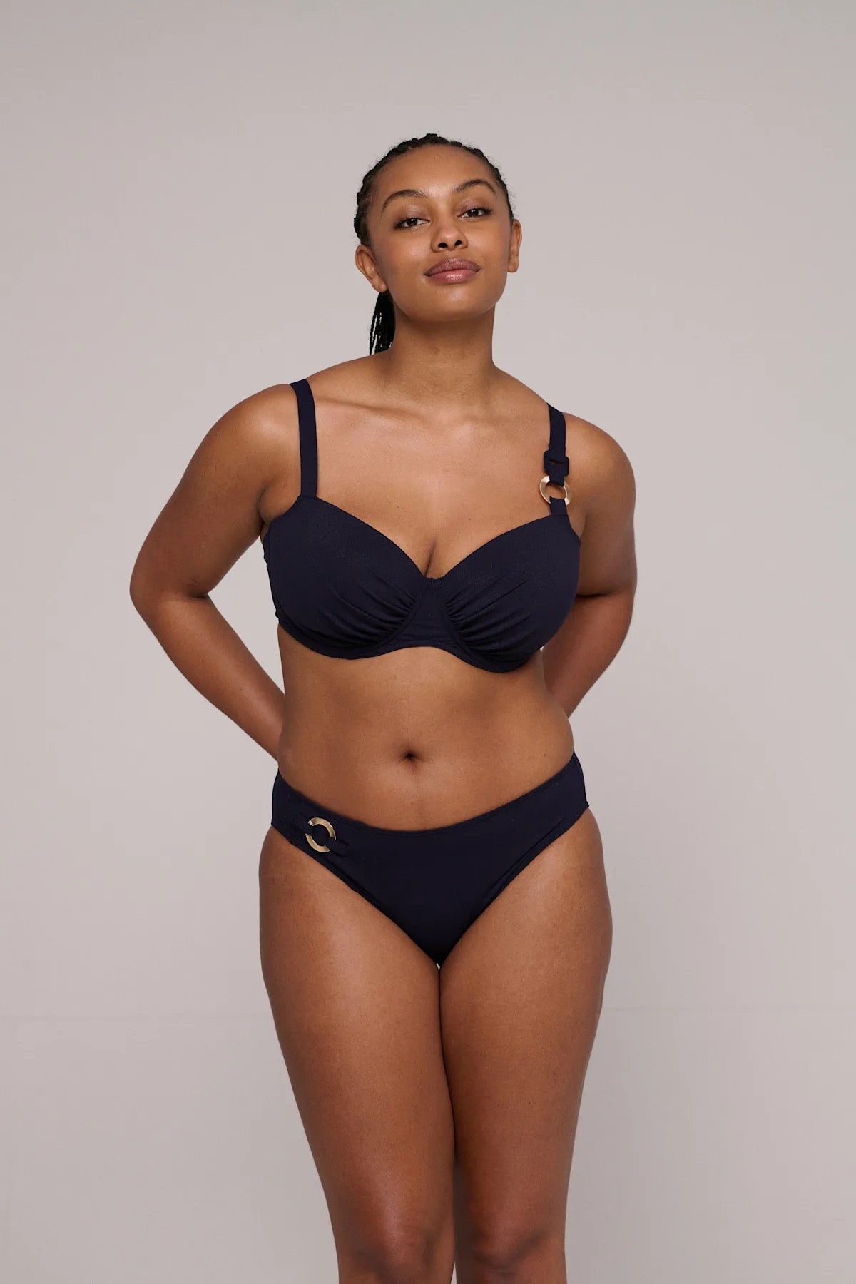 Bikinitop vattert Pinner Tilbud Blue