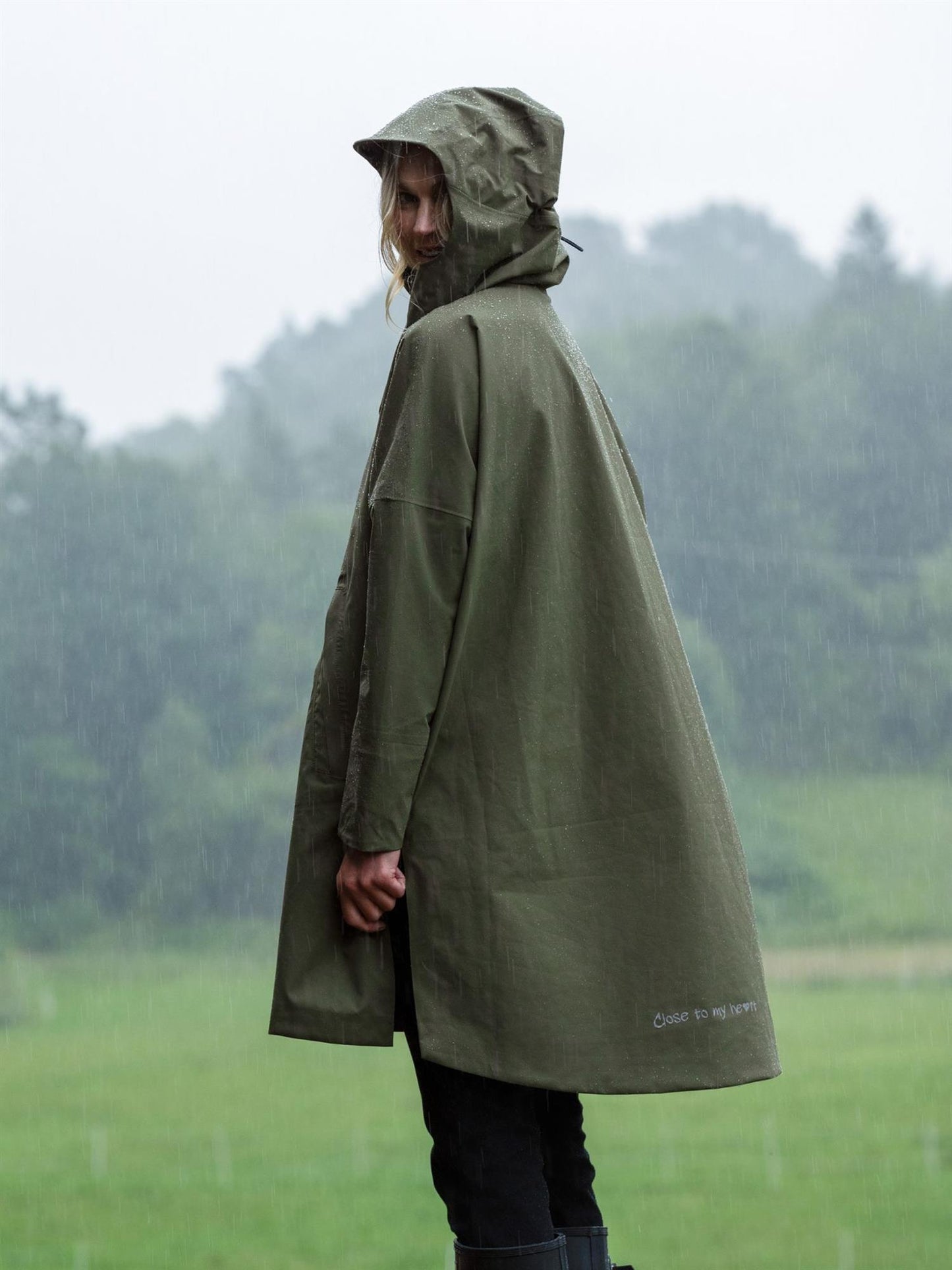 Rain Poncho Army