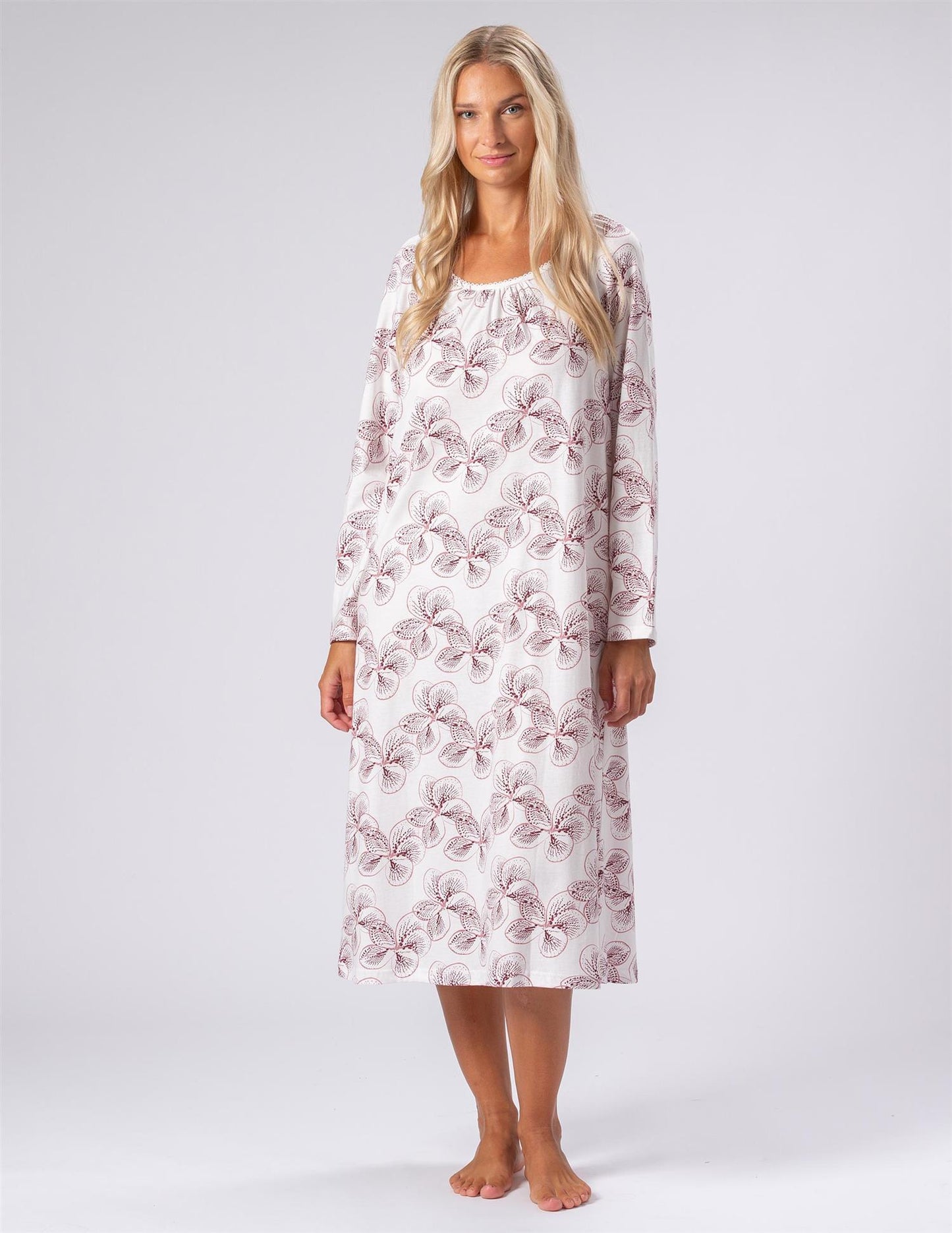 Nattkjole Bomull Blå