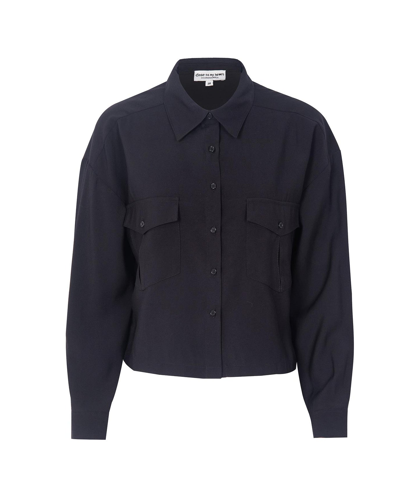 Donna shirt Tilbud Black