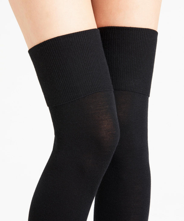 Overknee Lange knestrømper Black