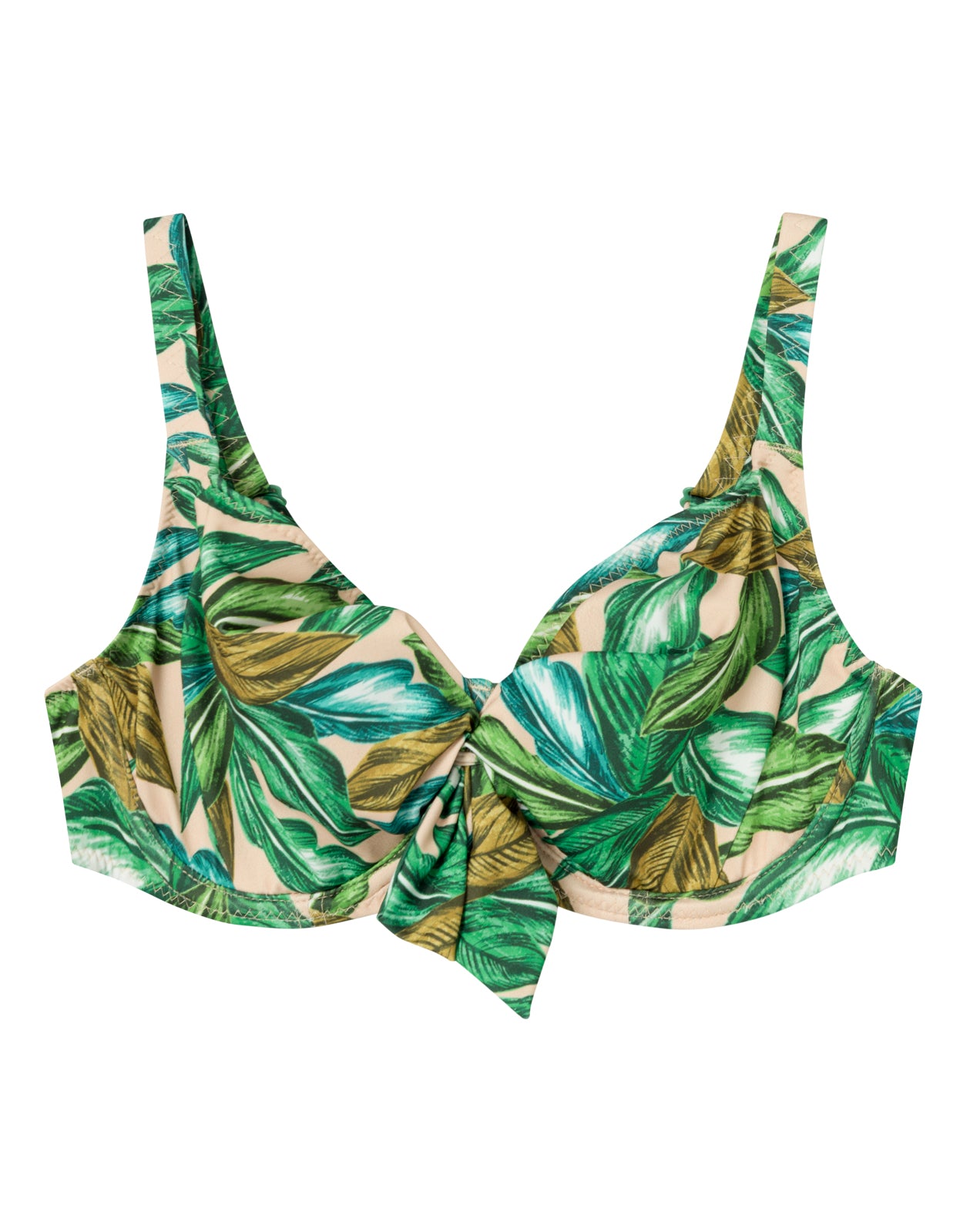 DOLLY Bikinitopp med spile Tilbud Green