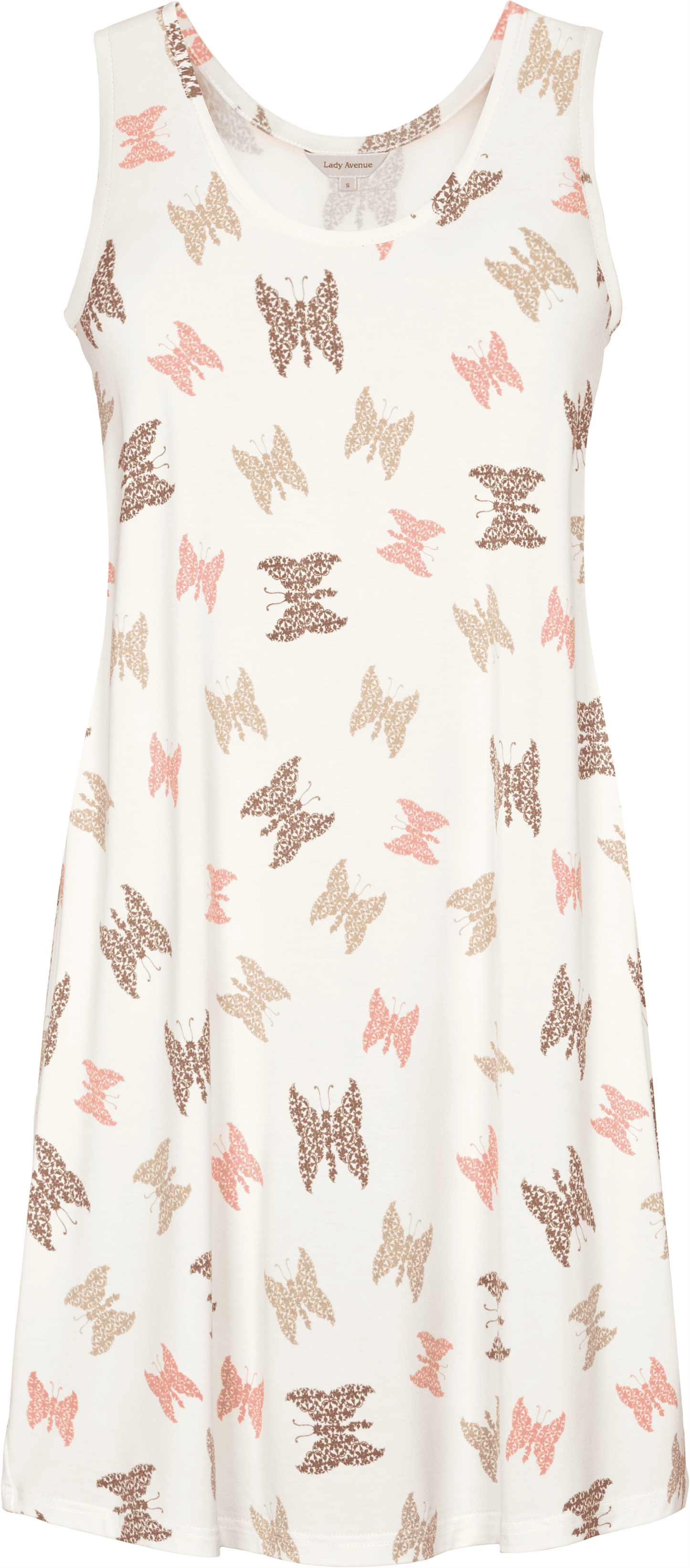 Bamboo Sleeveless Nightdress Print