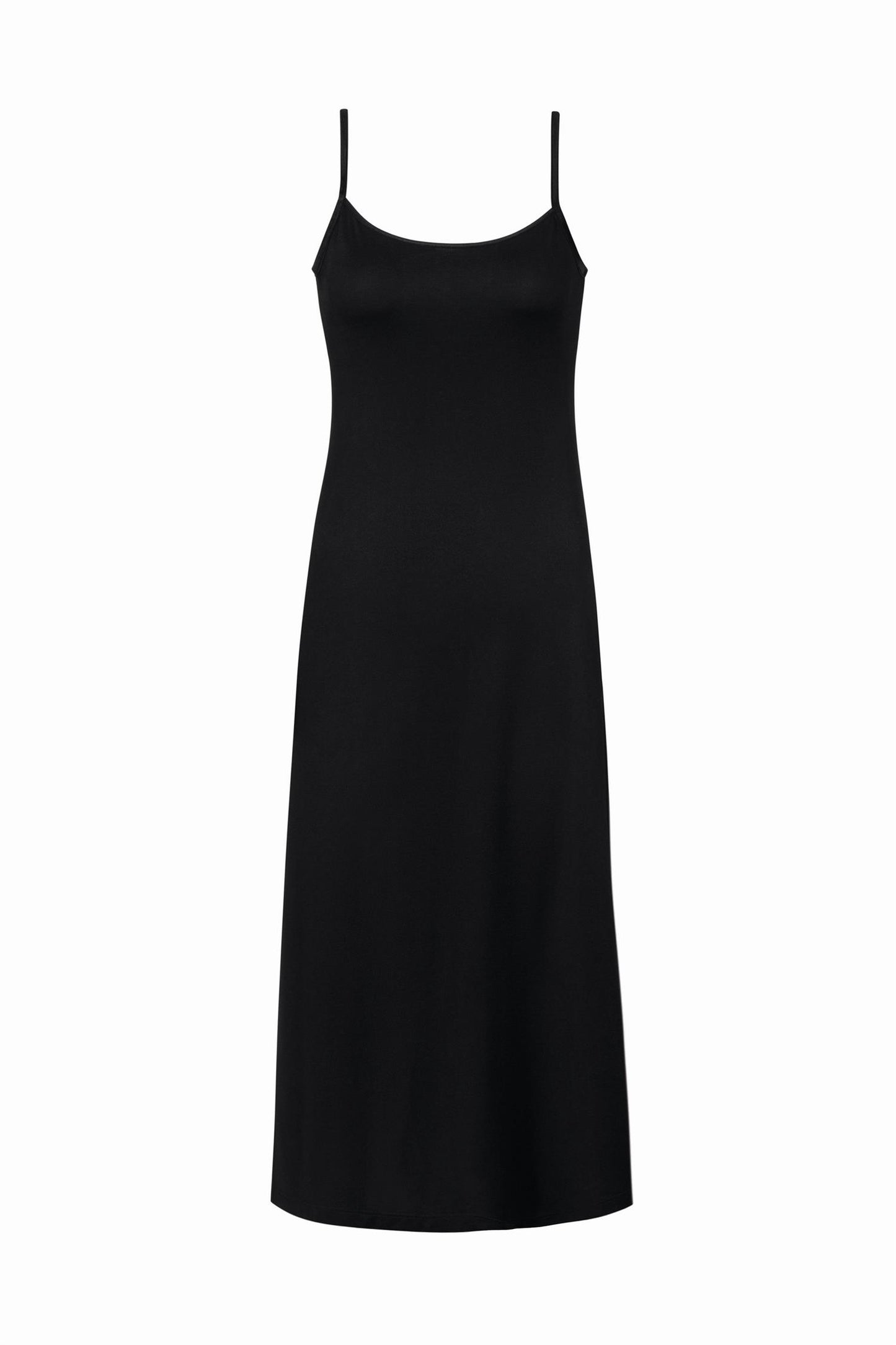Body-Dress Lang Underkjole Black