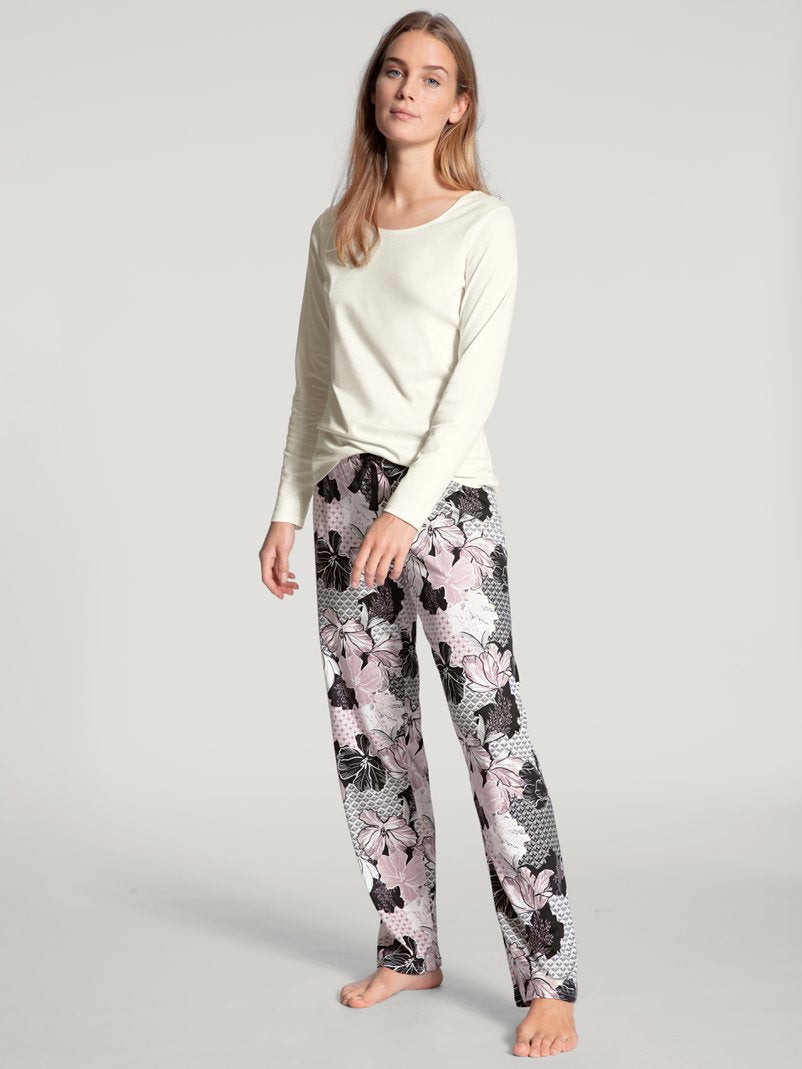 WOMEN Top long-sleeve Star White