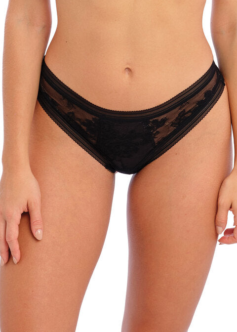 Fusion Lace string-brazilian Black