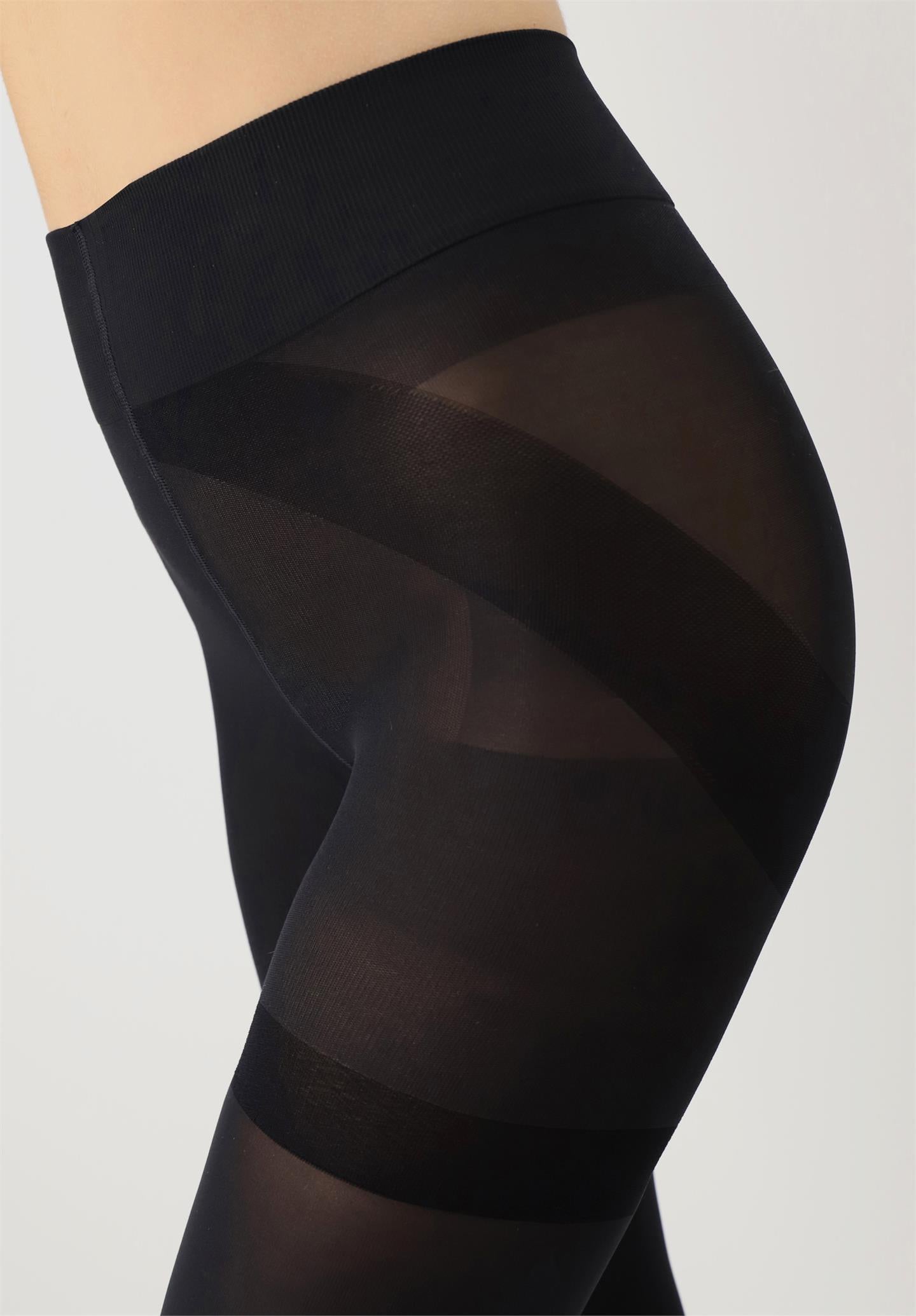 SHOCK UP 60 OPAQUE strømpebukse Black