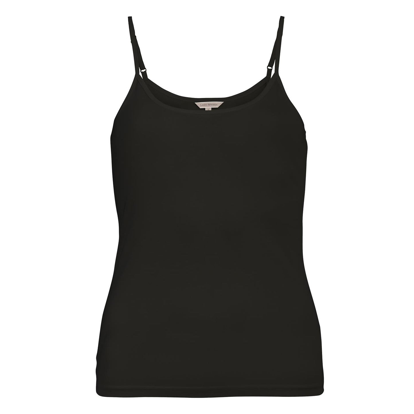 Silk Jersey - stroppesinglett Camisole Black