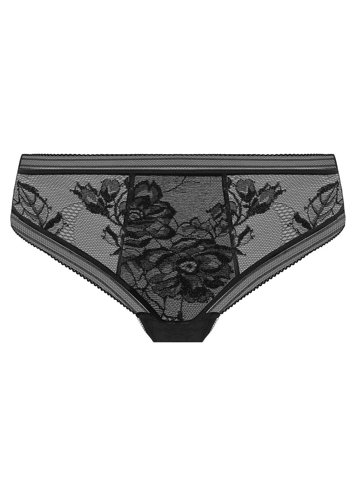 Fusion Lace string-brazilian Black