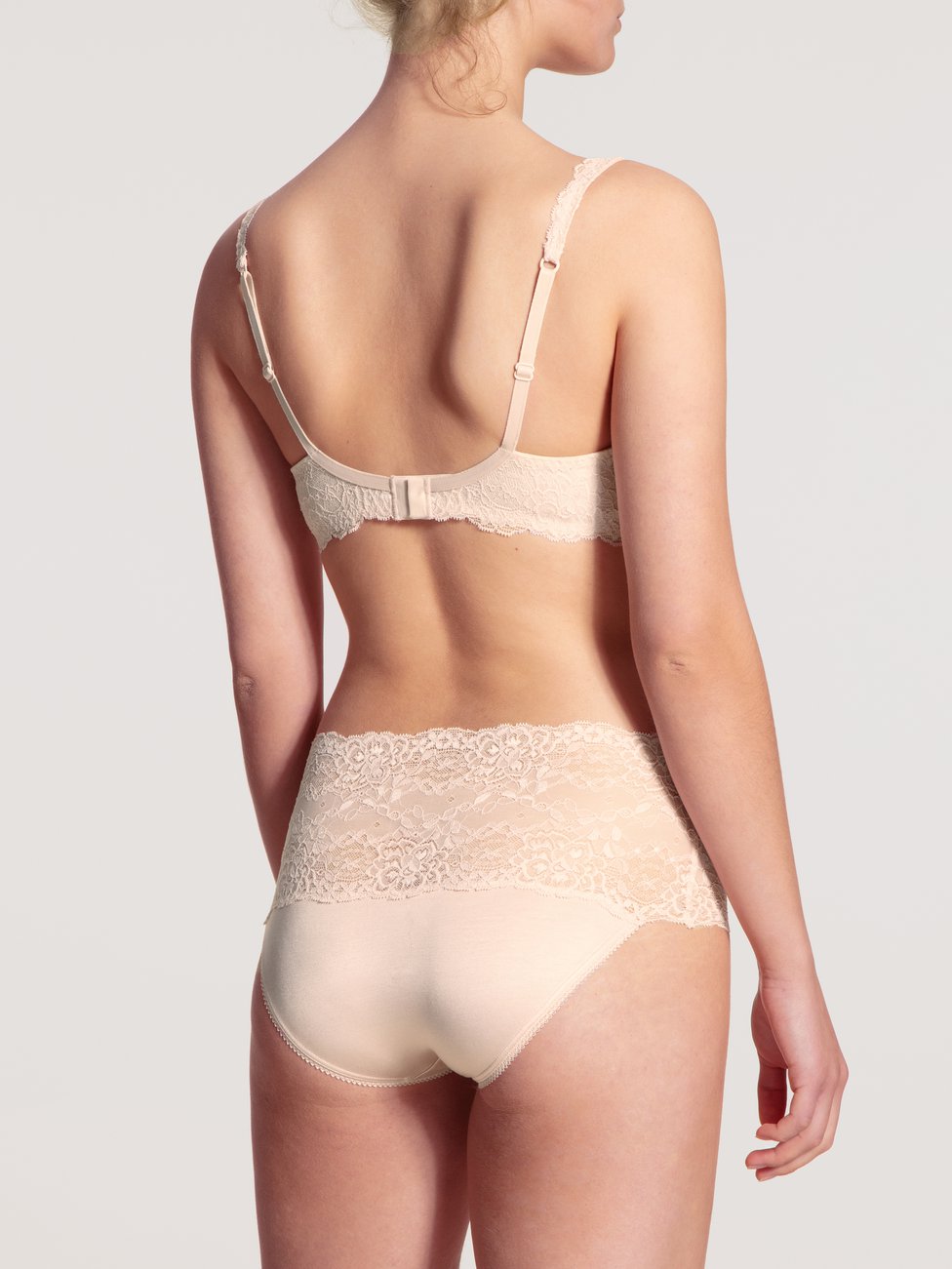 Blondetruse bomull Lace Parfait Pink