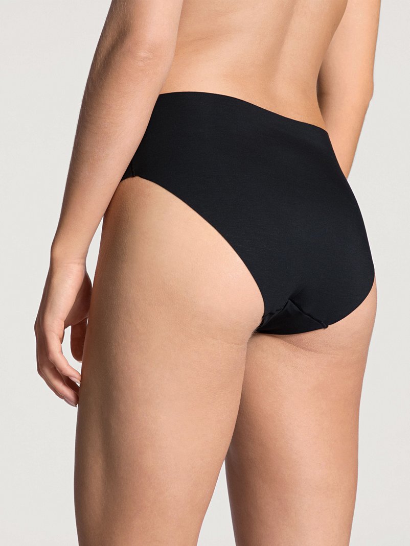 Midi brief truse 100% natur Black